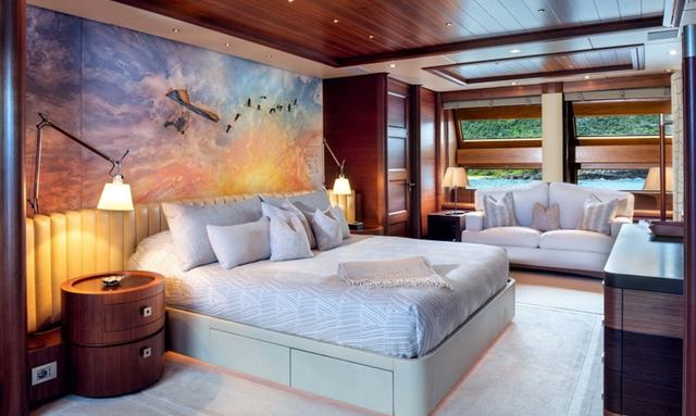 Balista yacht Master Stateroom