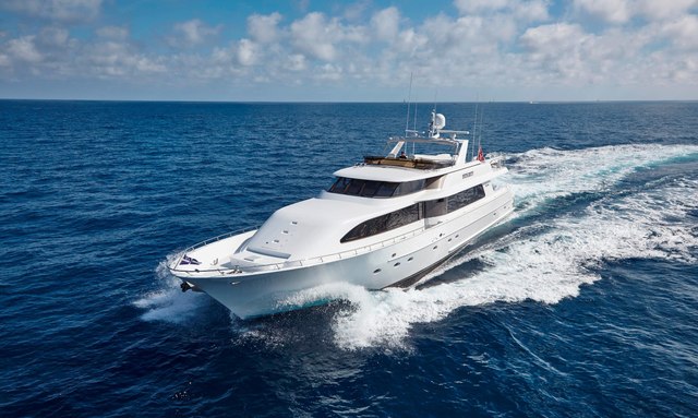 Checkered Past yacht Bahamas-friendly draft and range