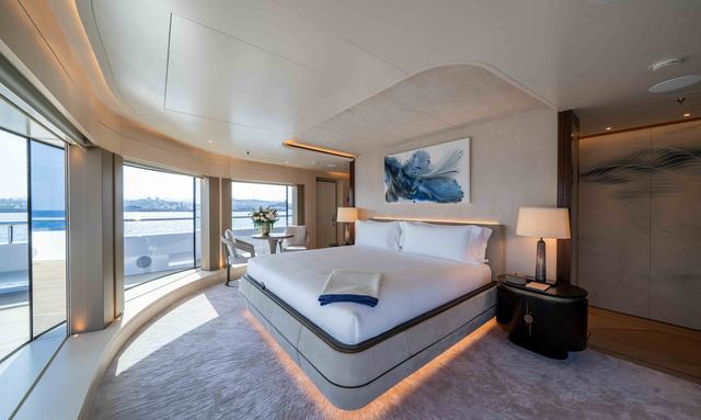 Symmetry yacht Private Owner's Deck