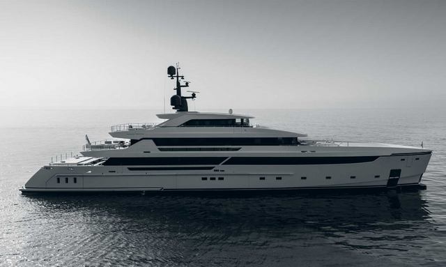 Rose d'Or yacht Three-Deck Design