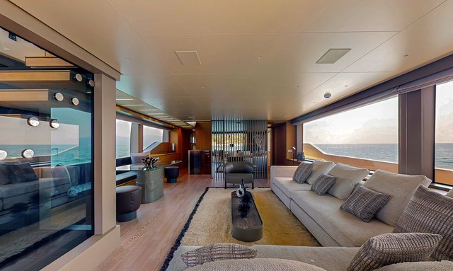 Eight13 yacht Exceptional Main Salon