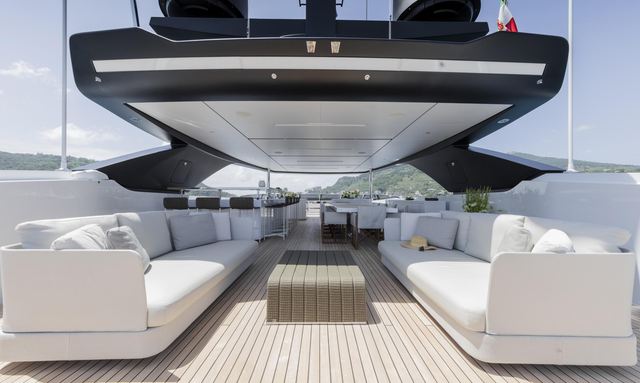 Seven Sins yacht Spacious Sundeck