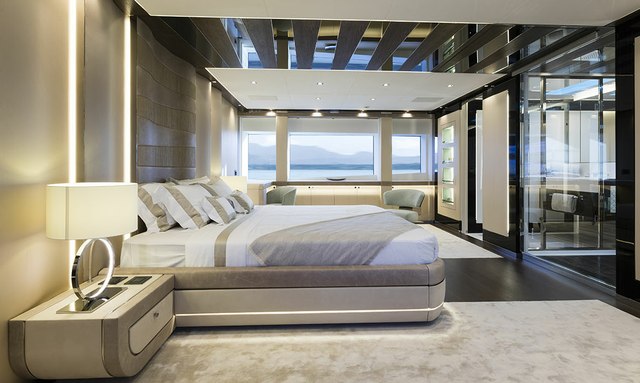 Sanctuary yacht Private Master Balcony