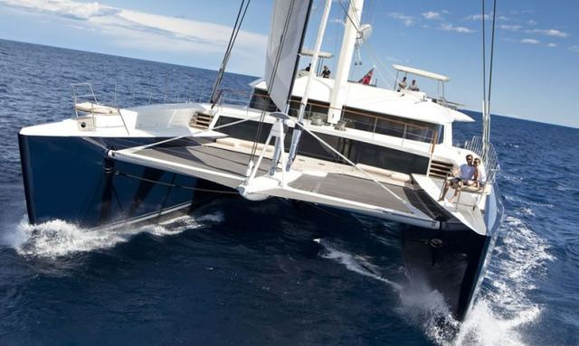 Hemisphere yacht A catamaran platform on a superyacht scale