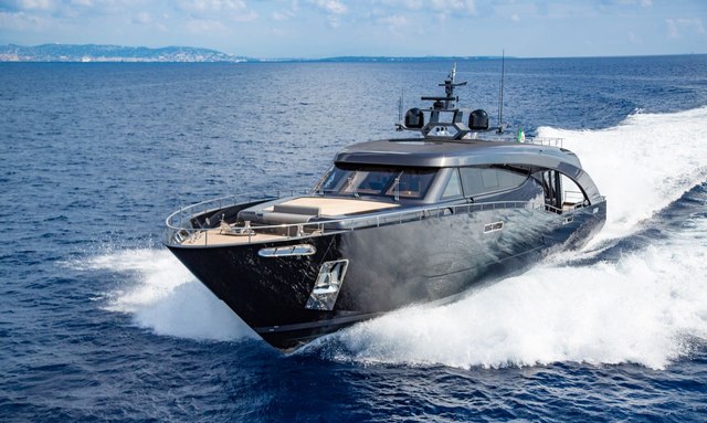 Freedom yacht Batman-Inspired Exterior