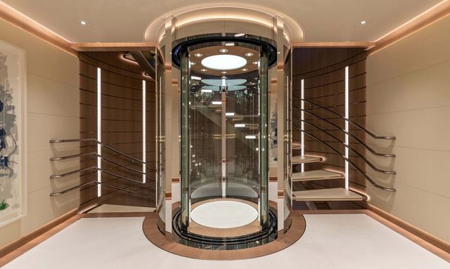 Samsara yacht Guest Elevator