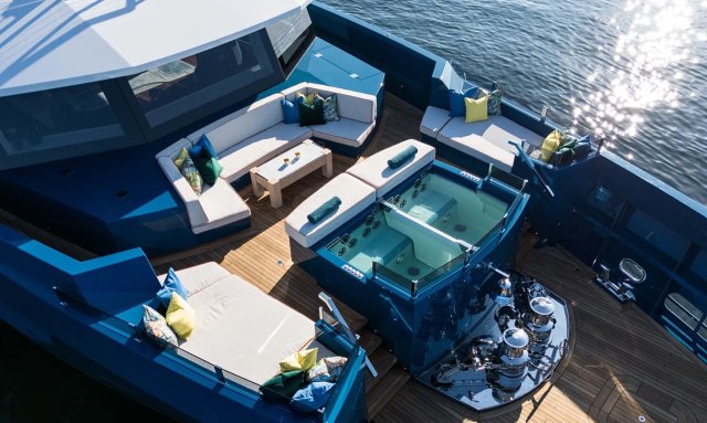 King Benji yacht Innovative Plunge Pool