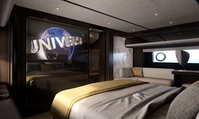 REV yacht Full-Beam Owner's Suite