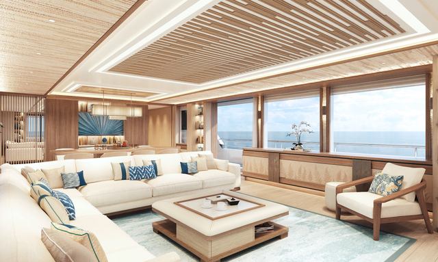 Martinique 07 yacht Panoramic Glazing, Inside to Out