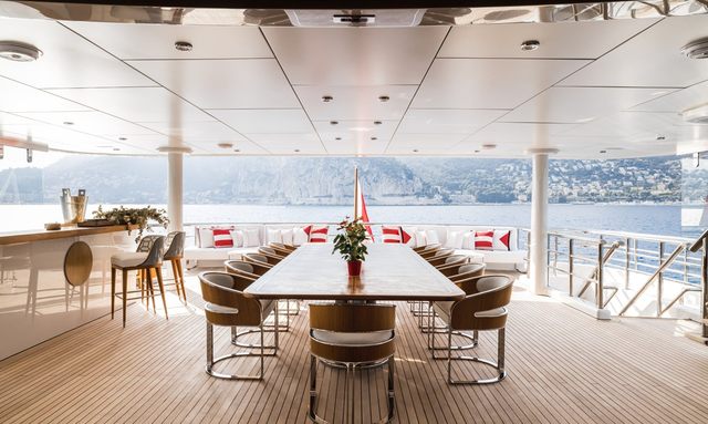 Ventum Maris yacht Alfresco Dining