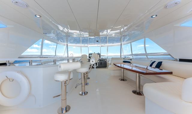 Theamata yacht Generous Flybridge