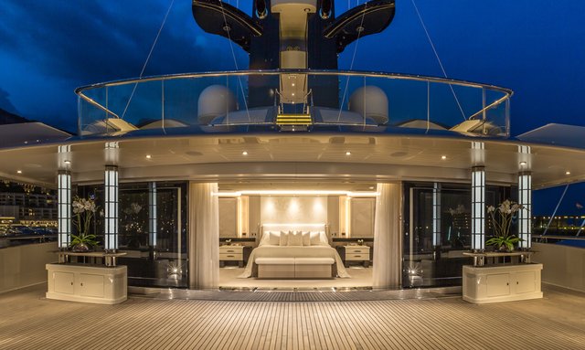 Draak yacht Private Master Suite 