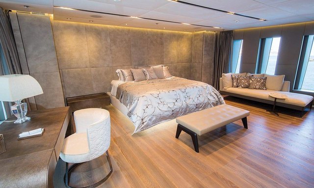 Ouranos yacht Generous Master Suite