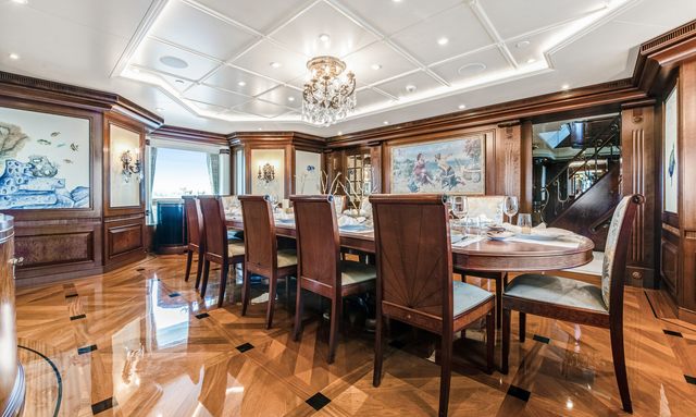 Calypso yacht Lavish Interior