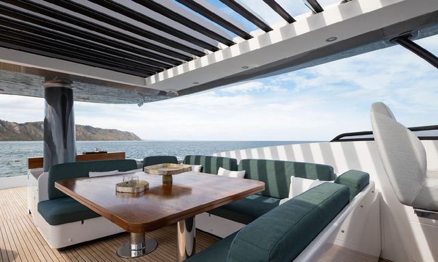 Pricci yacht Automated Flybridge Hardtop