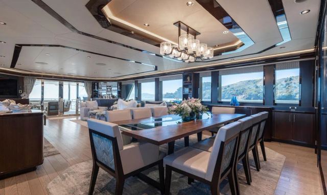 Checkmate40 yacht Formal Indoor Dining