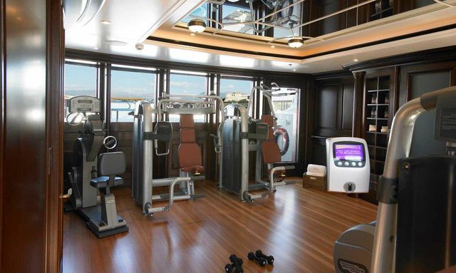 Firebird yacht Gym