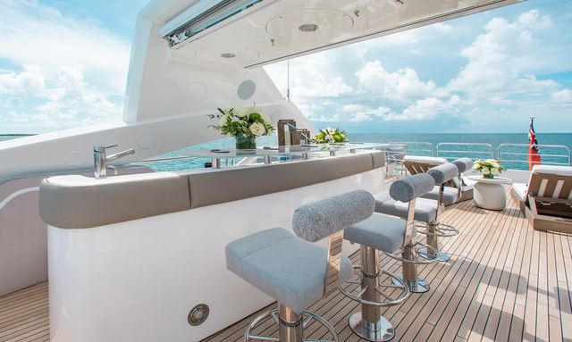 Incitatus yacht Flexible Awning Options