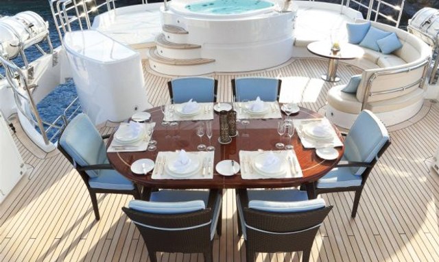 Harmony III yacht Sundeck Amenities