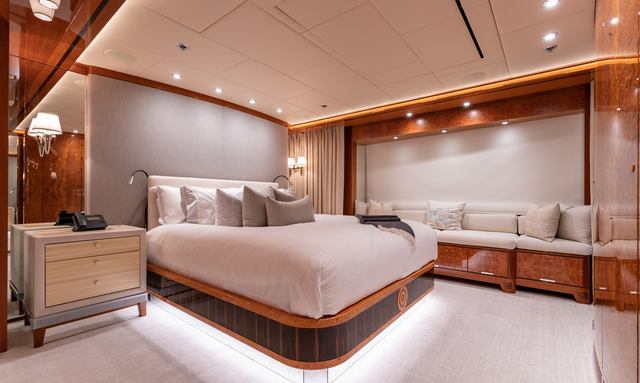 Amaral yacht Owner's Suite