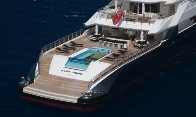 Alfa Nero yacht A Beach Club Before Beach Clubs