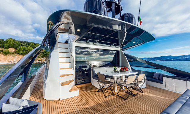 Magic of Ayr yacht Main Deck Indoor-Outdoor Flow