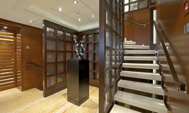 Gipta yacht Artistic Stairway