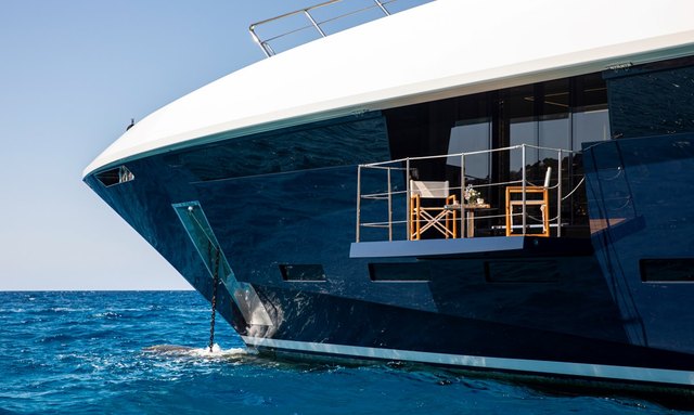 OM yacht Owner's Suite Balconies