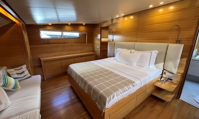 Orient Star yacht Main Deck Master Suite