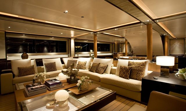 Bayesian yacht Bauhaus-Inspired Interior