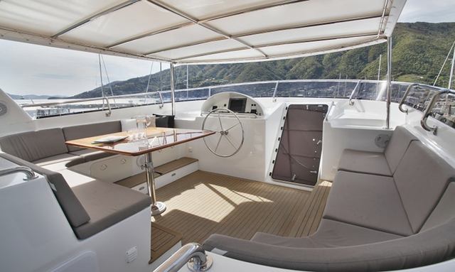 Tasman yacht Expedition-Style Flybridge
