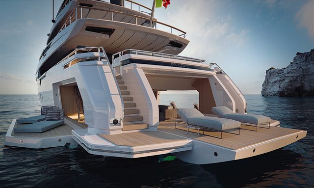Absolutely yacht Three-Sided Beach Club