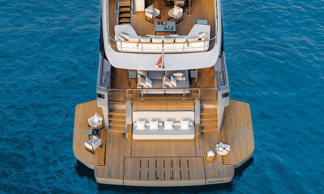 Telli yacht Expanded Swim Platform