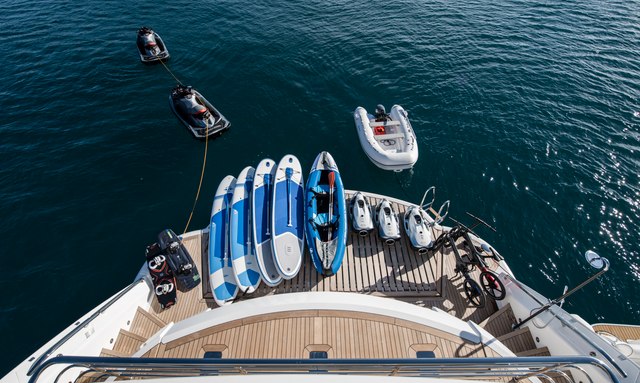 Sweet Escape yacht Swim Platform