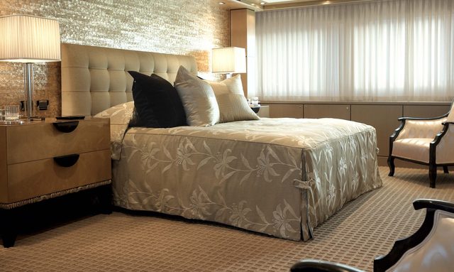 Majestic yacht Owner's Suite Opulence