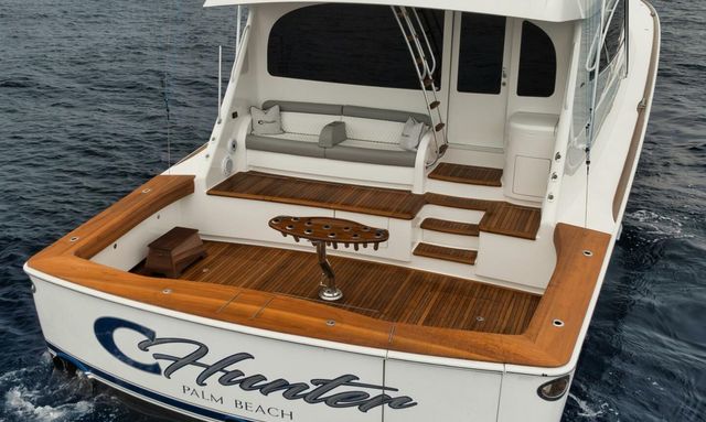 Teuseas yacht Fishing Optimized Cockpit