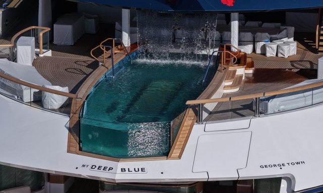 MY Deep Blue yacht Multiple Infinity Pools