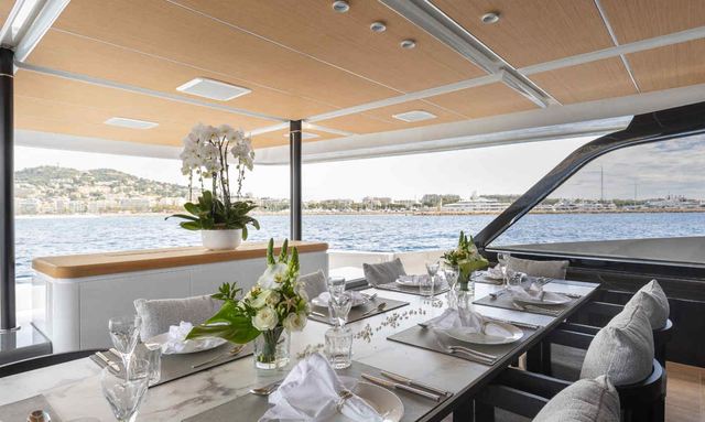 X One yacht Secluded Outdoor Spaces