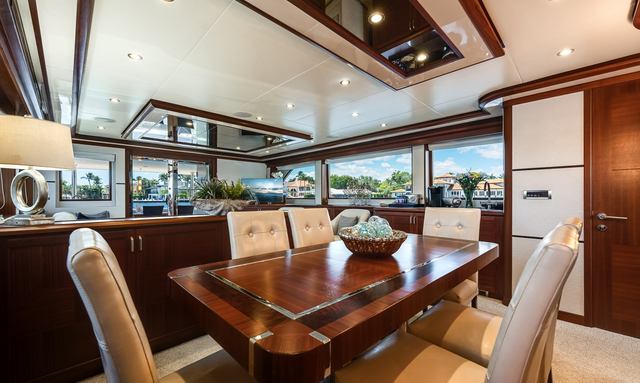 Uncorked yacht Bright, Elegant Living Spaces