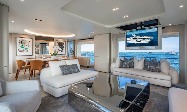 Carpe Diem yacht Elegant Interior Design