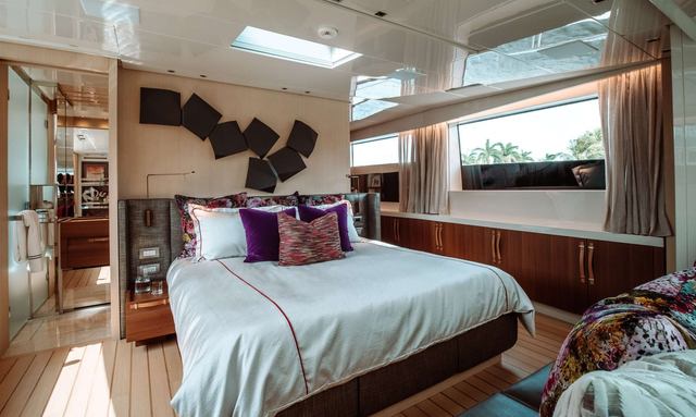Fifty Shades yacht Main Deck Owner’s Suite