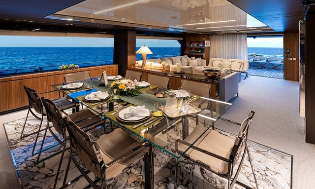 K Grace II yacht Refined Interior