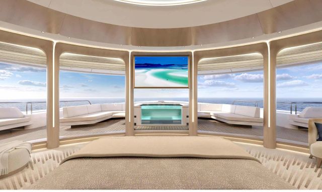 Project Life yacht Flexible Owner’s Suite Zone