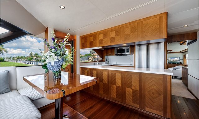 Claire yacht High-Quality Woodwork Interior