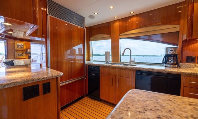 Outrageous yacht Functional, Stylish Galley