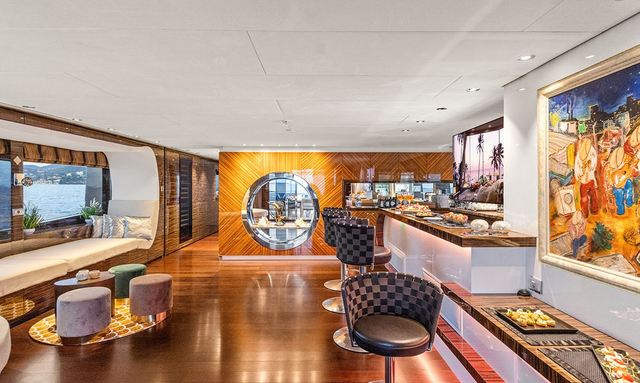 Tiamat yacht Interior Mood