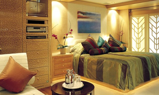 Altair yacht Owner's Suite