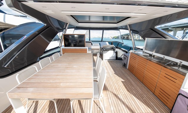 Maravi yacht Versatile Flybridge Hardtop