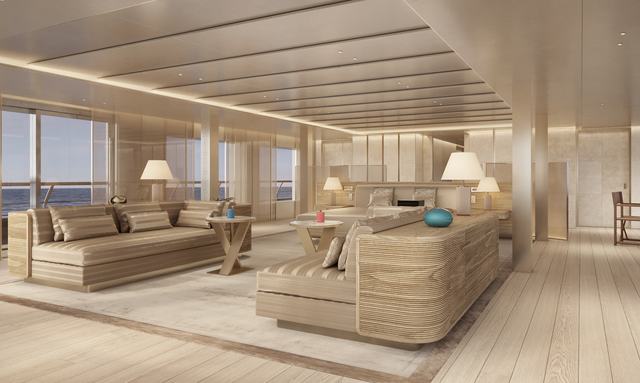 No Rush yacht Armani’s Signature