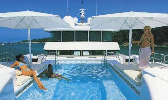 Thunder yacht A Pool With a Second Job